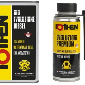 KIT PULIZIA (1L) & PROTEZIONE (0.2L) SISTEMA INIEZIONE DIESEL ROTHEN All’Ingrosso
